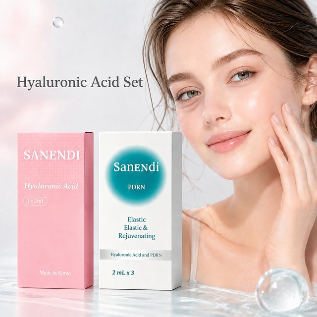 Sanendi PDRN + HA Korean Hyaluronic Acid Essence For Eye Bag Skincare Beauty Salon Moisturizing Soothing