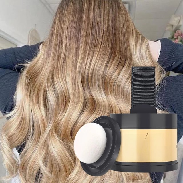 Sevich Hairline Powder Cover Hairline Shadow Powder Hair Repair Fiber Capillary Powder Natural Makeup Hair Concealer Cover Up