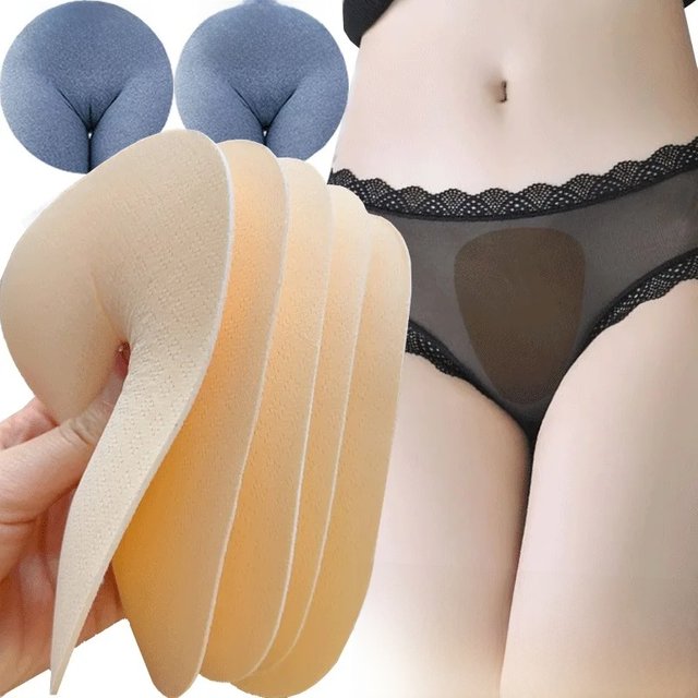 1/2pcs Camel Toe Concealer Women's Traceless Invisible Camel Toe Underwear Cover Seamless Butt Lifter Pad for Bikini Yoga Pant