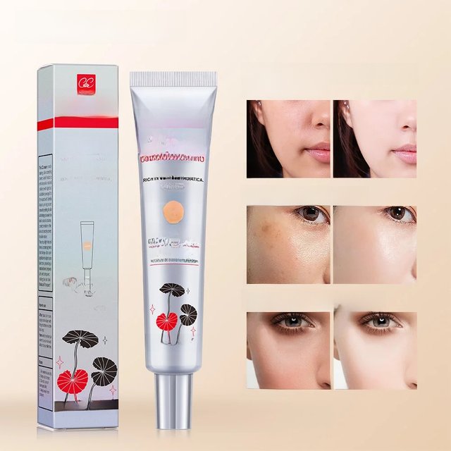 45ml Color Correcting CC Cream Facial Centella Asiatica Repair BB Cream Natural Concealer Whitening Liquid Foundation Cosmetics