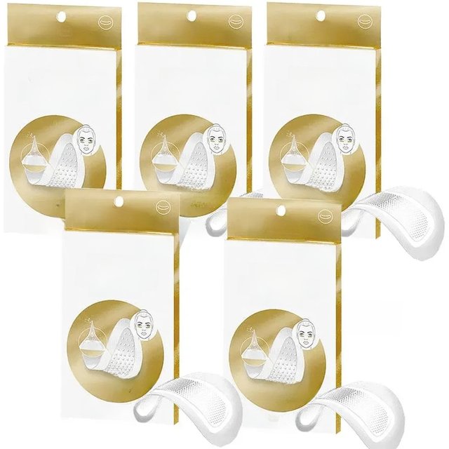 5Pairs Hyaluronic Acid Microneedle Eye Patches For Dark Circles Moisturizing Under Eye Gel Pads Skin Care