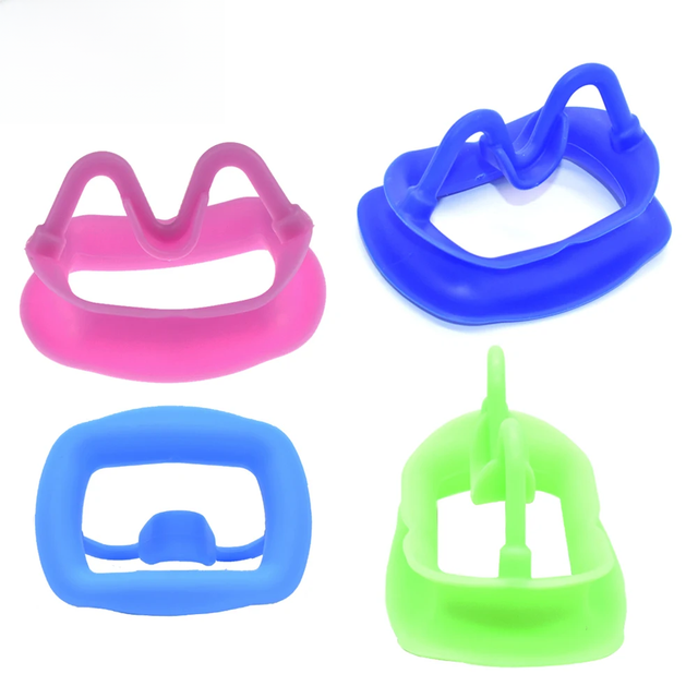 3 pc Silicone Mouth Opener Dental Orthodontic Cheek Retracor Tooth Intraoral Lip Cheek Retractor Soft Silicone Oral Care