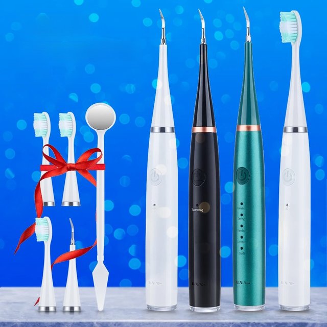Electric Sonic Rechargeable Toothbrushes Teeth Cleaner Whitening Instrument Waterproof USB Fast Charging Device For Dental Brush