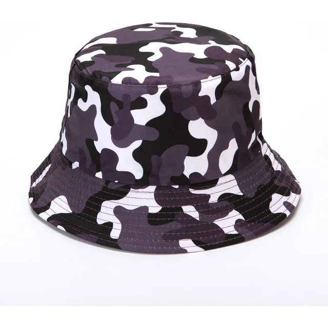 Bucket Hat Men Women Unisex Fisherman Hat Fishing Cap Outdoor Camouflage Sports Group Team Sunshade Sunscreen Sun Hat Summer