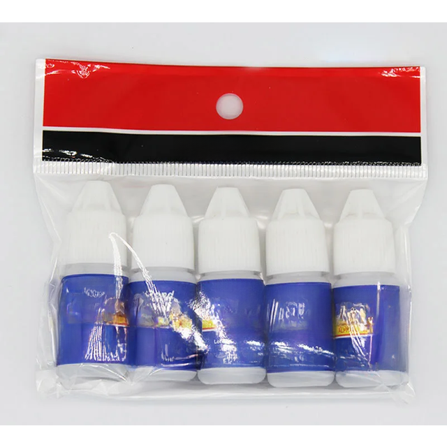 5Pcs/Set Nail Glue Fast-dry Adhesive Acrylic French Art False Tips 3D Decoration Glue Nail Rhinestone Makeup Cosmetic Tools