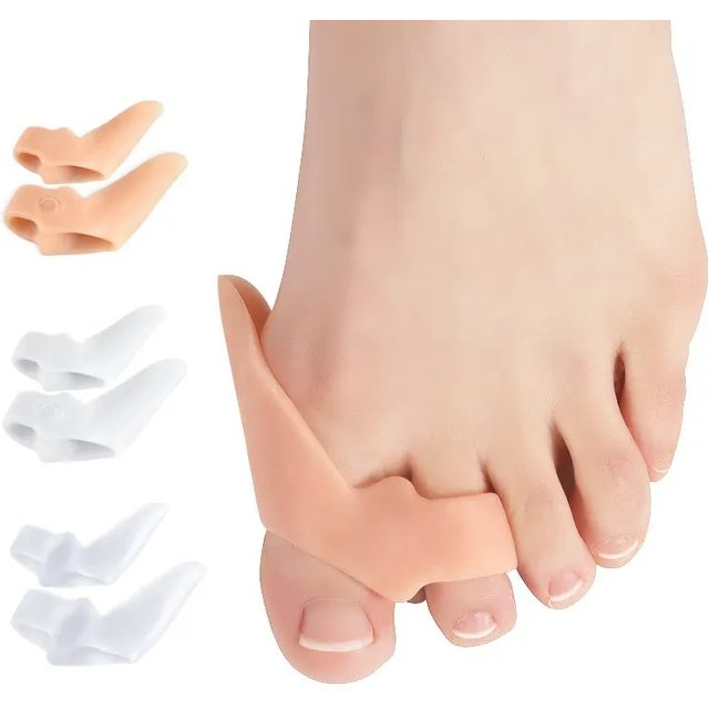 1Pair Gel Silicone Foot Care Tools Hammer Toes Separator Thumb Interdigital Bunion Corrector Hallux Valgus Protector Orthopedic