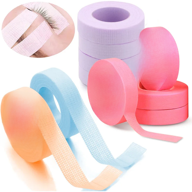 5/10pcs Micropore Eyelash Tape Lash Extension Supplies Makeup Tools Wholesale Lashes Accessories Makeup Tools Lash Lifting Tape