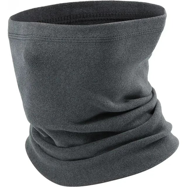 Winter Fleece Thermal Neck Warmer Gaiter Bandana Face Mask Ear Cover Tube Scarf Skiing Snowboard Neckerchief Headband Women Men
