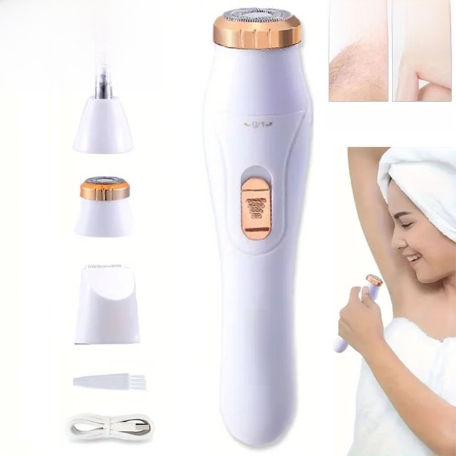 Electric Hair Trimmers for women Waterproof Razor Painless Private Body Hair Removal Device shaver Bikini Arm Leg Face Shaving
