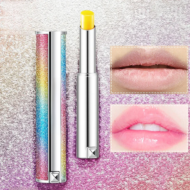 SENANA Starry sky Discoloration Lipstick Moisturizing Nourishing Lip Balm Long-lasting Improve peel Lip care make up cosmetic
