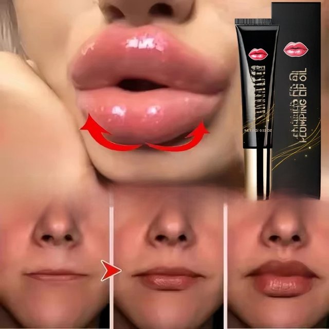 Lip Plumper Oil Instantly Volumising Increase Lip Elasticity Long-lasting Moisturize Lip Plumper Gloss Sexy Beauty Makeup