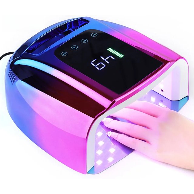 Professional UV Nail Lamp Dryer 42LED Cordless Rechargeable Nail Polish Curing Lamp For Drying All Nail Gel Polish Manicure Tool