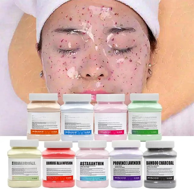 Jelly Mask for Facial Professional Rose Smooth Face Mask Skin Care, Hydrated Nourished Hydro Jelly Mask Powder,Gel Peel Off MasK