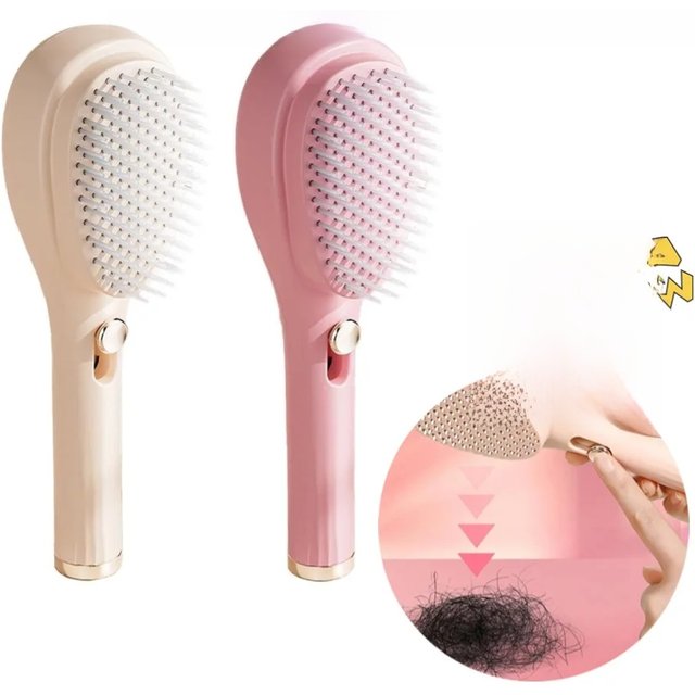 Telescopic Magic Comb Hair Scalp Cleaning Comb Portable Anti-static Hair Comb Cleaning Hair Brush Hair Styling