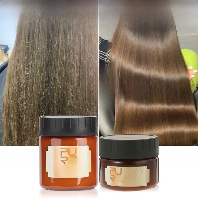 PURC 5 Seconds Magic Hair Mask Argan Oil Nourishing Smoothing Repair Damaged Frizz Masks Hair Care