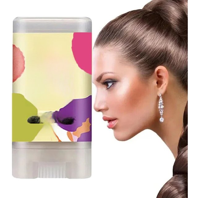Hair Wax Stick,Strong Hold Hair Wax Stick Non-Greasy Slick Pomade Styling Hair Tidy Neat Looking Hair Care Accessory