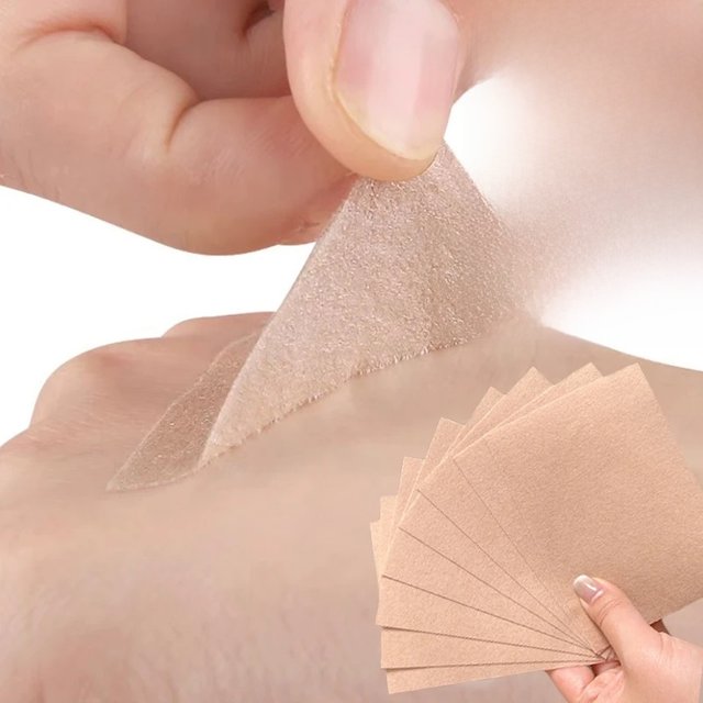 Invisible Skin Color Tattoo Patches Natural-Looking Birthmark Concealer for Arms Legs Back Post-Surgery Cover Up Hypoallergenic