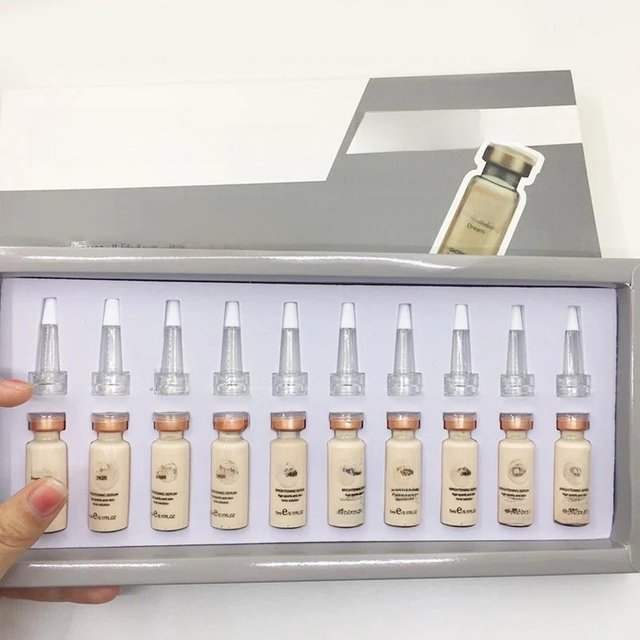 5ml Semi-permanent Facial BB Cream Glow Niacinamide Liquid Concealer Foundation Moisturizing Rejuvenation SPA Skin Care