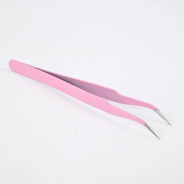 Eyelash Tweezers Eyelash Extension Tweezers Stainless Steel Eyelash Extension Tweezers Pointed Eyelash Tweezers Beauty Tools