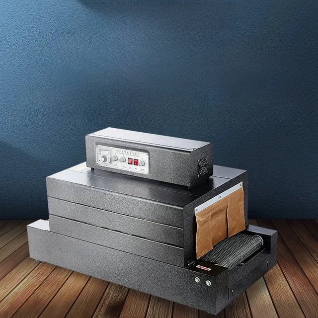 2025 New Film Heat Tunnel Shrink Machine Perfume Box Food Shrink For Bottle/carton Box Heat Shrink Tunnel Film Wrapping Machine
