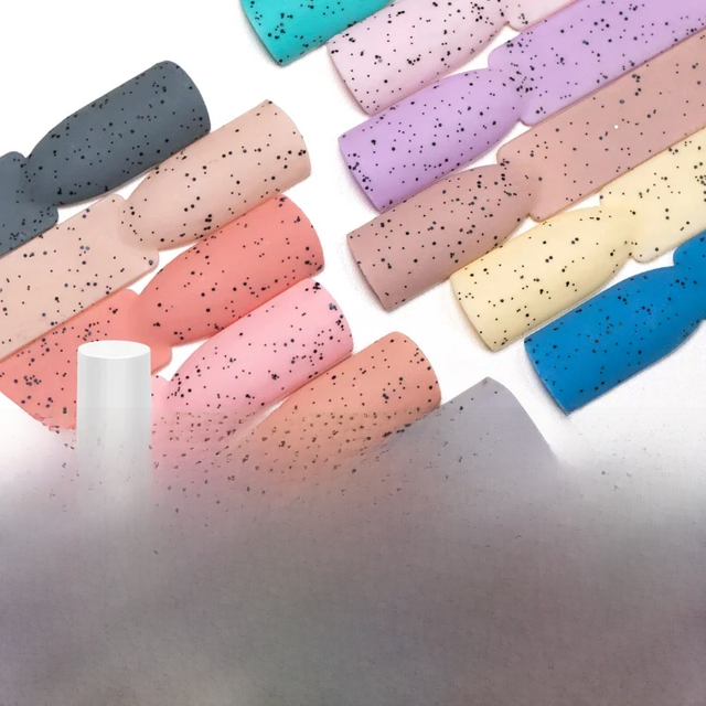 Glitter Eggshell Gel Nail Polish Soak Off UV Nail Gel For Manicure Semi-Permanent Gel Hybrid Varnish With Any Color Gel Base