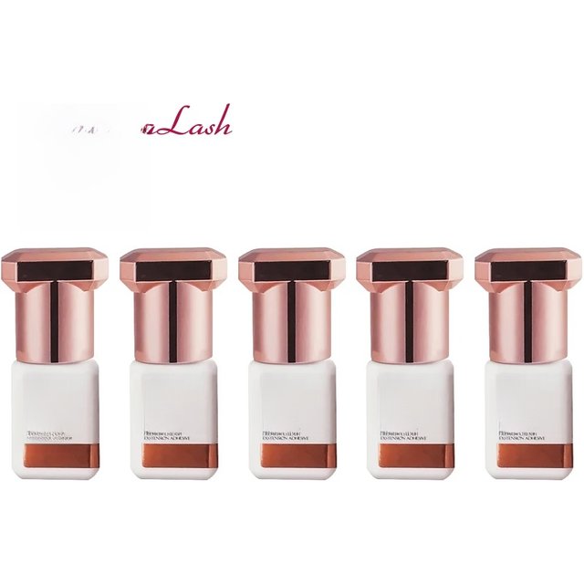 5 Bottles SKY Rose Glue Eyelash Extensions 1s Fast Drying Korea Sky Glue 5ml False Lash Glue Makeup Tools Adhesive Supplies Shop