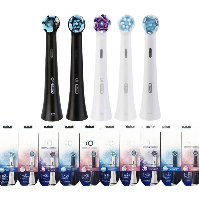 Oral B IO Series Brush Heads Gentle Care Ultimate Clean for Electric Toothbrushes IO5 IO7 IO8 IO9 Refills Replacement Bristles