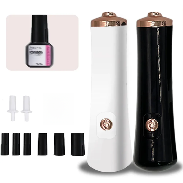 Eyelash Glue Shaker Electric Awakener Nail Polish Tattoo Ink Pigment Liquid Vibrator Awakening Device Eyelash Glue Makeup Tools