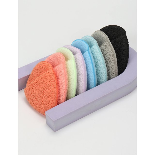Random Color Gloves, Pack of 4/6/8/12/16/24 Pieces Gentle Facial Sponge That Removes Deep Impurities and Cosmetics That Cause Acne and Blackheads, Reusable and Exfoliating.