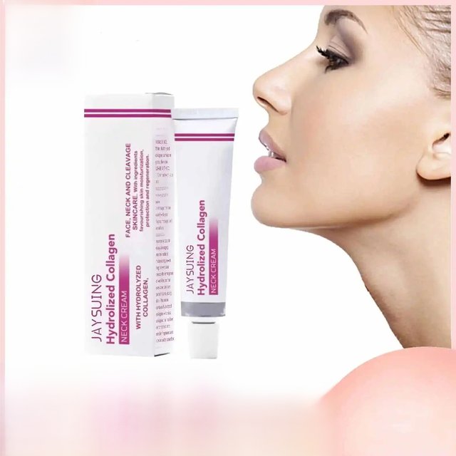Neck Firming Cream Hydrolized Collagen Anti Aging Reduce Fine Line Double Chin V Shape Moisturizing Rejuvenation Skin Care Cream