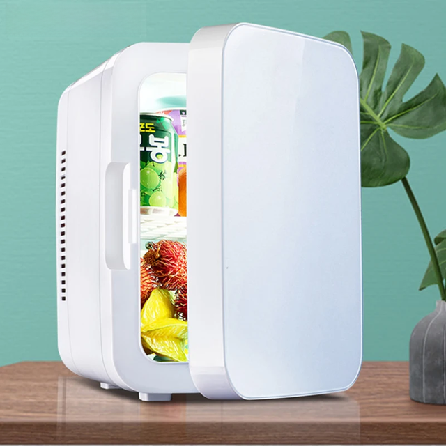 6L Portable Mini Refrigerator Multifunction Cold Freezer Car Home Cosmetics Fridge Drink Cooler Outdoor Travel Camping Beach