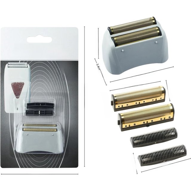 Professional Electric Shaver Replacement Foil And Cutter For ANDIS 17260/17155/LK2208 Barber Floating Foil Shaver Shaving Blades