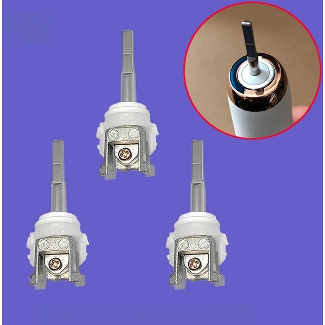 3pcs HX6310/HX6530/HX6512/HX6610/HX6710/HX6910/HX9140/HX9340 Flat Head Waterproof Electric Toothbrush Parts Repair Link Rod