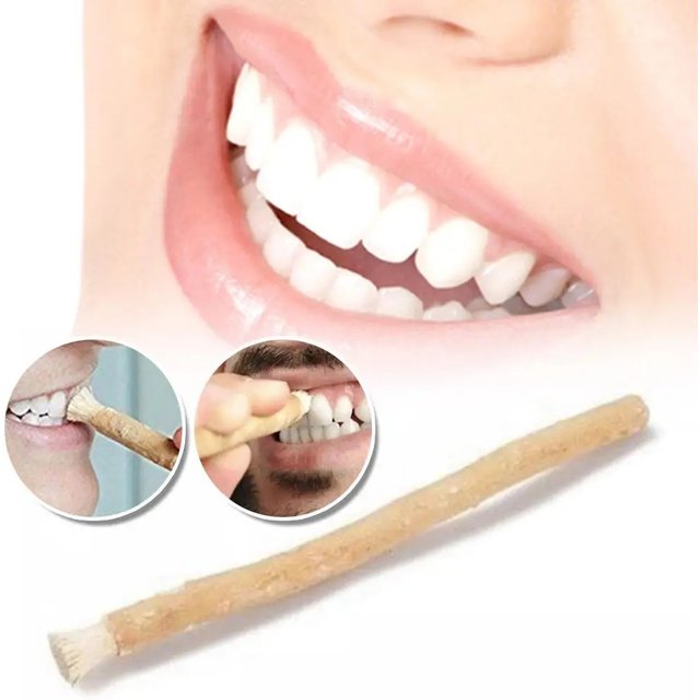 Portable Natural Miswak Toothbrush – Traditional Teeth Whitener & Manual Tooth Care Stick For Travel 1pc L8f5