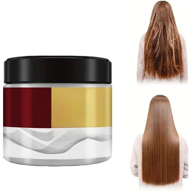 Collagen Keratin Hair Mask Dual Oil Control Moisturizer Conditioner Soft Smooth Frizz Damaged Repair Revitalize Hair Care