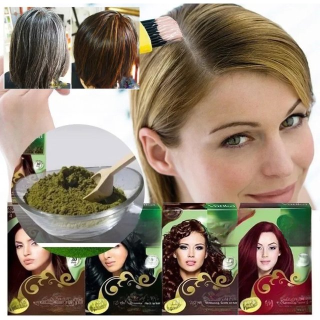 High Quality Natural Plant Indian Henna Hair Dye Powder Used for Eyebrows,Beard Makeup At Home or Barber Shops Black Hair Care