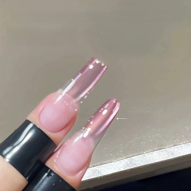 MIANEL 1-18pcs 12ML Hot Selling Ice Transparent Whitening Glass Bead Cat Eye Gel Nail Polish Pink Nails Blue Nails Nail Supplies
