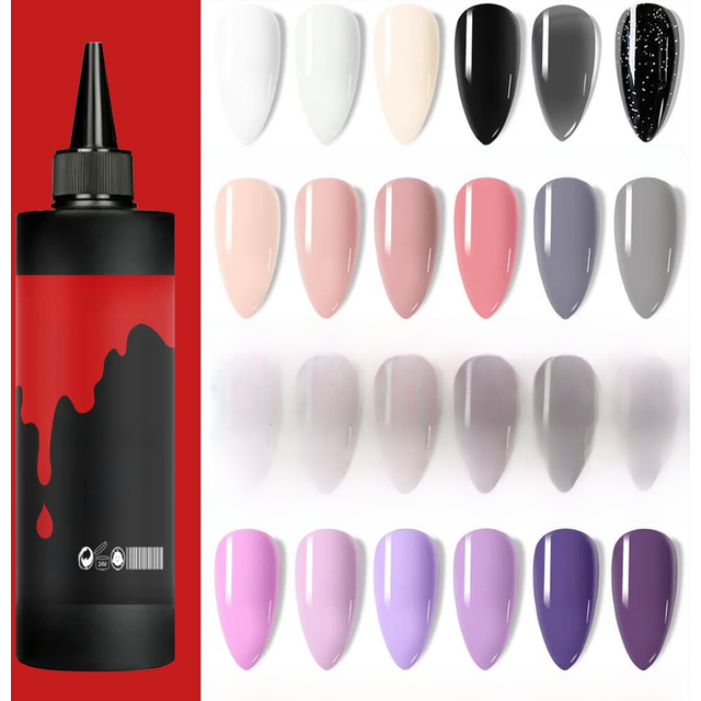 120g Nail Gel Polish Semi Permanent Gel Varnish UV LED Gel Varnish Soak Off Full Coverage Beautiful Nail Polish Gel Lacquer