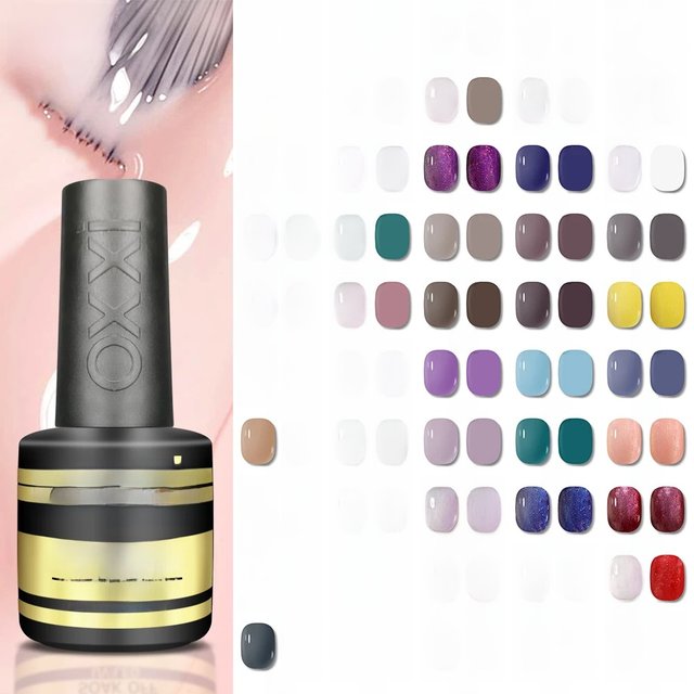 OXXI Gel Varnish for Nails 8ml Semi-permanent UV Gel Nail Polish Manicure Colors Gellac Led Hybrid Enamel Daily Classic Gel Lak