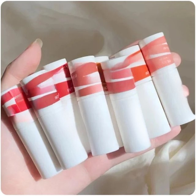 INTO YOU LIP MUD The Female Protagonist's Lips And Cheeks Are Dual Purpose Misted Face Mouth And Red Lip Beauty Cosmetics