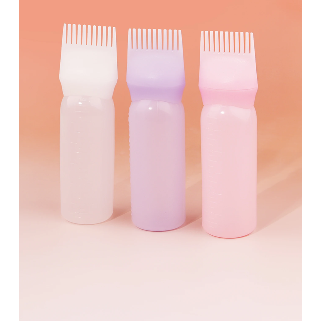 1PCS Root Comb Applicator, Durable Shampoo Bottle, Designed Specifically for Home Salon Hairdressers