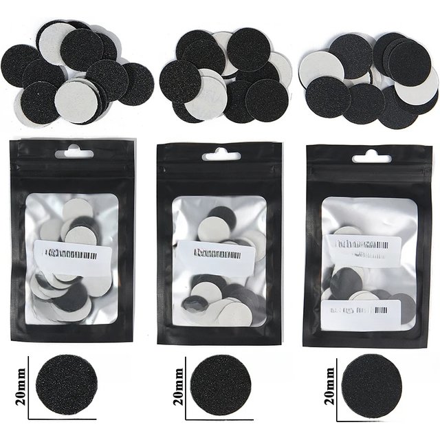 50pcs Replacement Sandpaper Discs Pedicure Tools Foot Care Files Dead Skin Callus Remover Tool Feet Clean Care Accessories