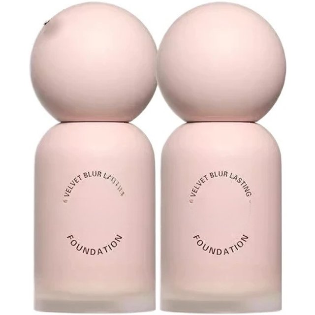PL Matte Liquid Foundation Makeup,Medium to Full Coverage Velvet Longwear Foundation for Combination & Oily Nature Skin 30ML