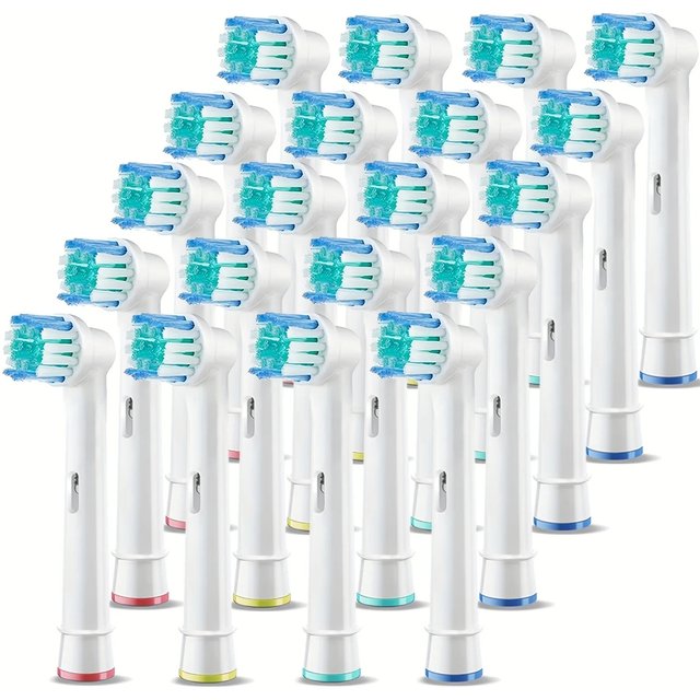 Replacement Heads For Electric Toothbrush 16pcs/Pack Replacement Brush Heads For 1000/2000/3000/5000 Adults Kids