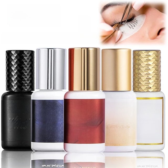 Gollee 0.5-1S Fast False Lash Adhesives No Odor Eyelash Extensions Glue No Irritation Lash Extension Supplies Makeup Tools