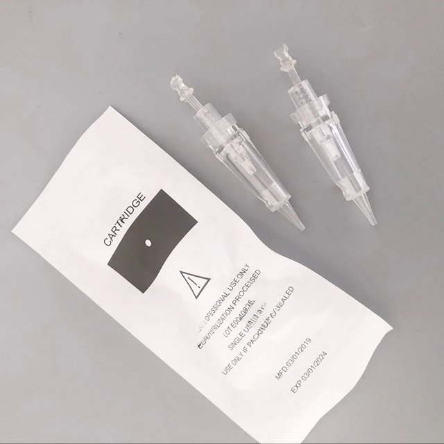 1P Tattoo Needles Sterilized Permanent Makeup Eyebrow Lips Tattoo Needles Cartridge