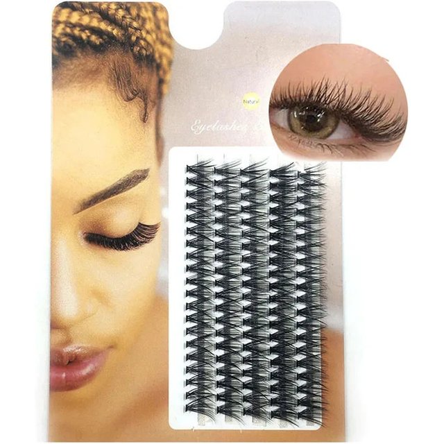 Hot Selling DIY Makeup 100 Clusters False Eyelashes Extension