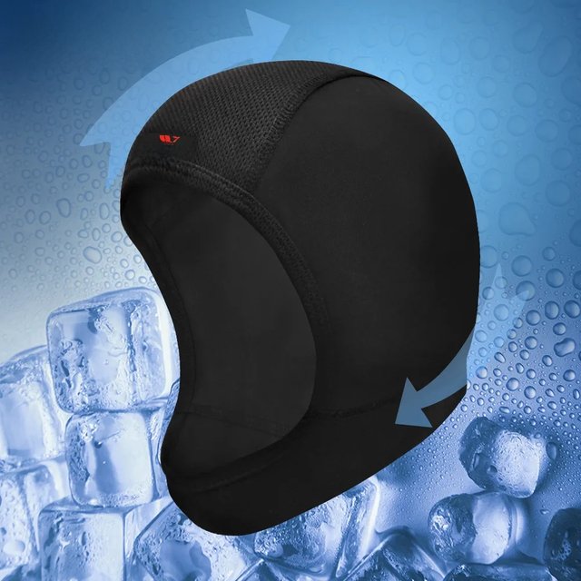WOSAWE Motorcycle Sunscreen Ice Silk Headgear Breathable Sweat-absortent Helmet Mask Riding Moto Scarf in Summer Bike Full Face