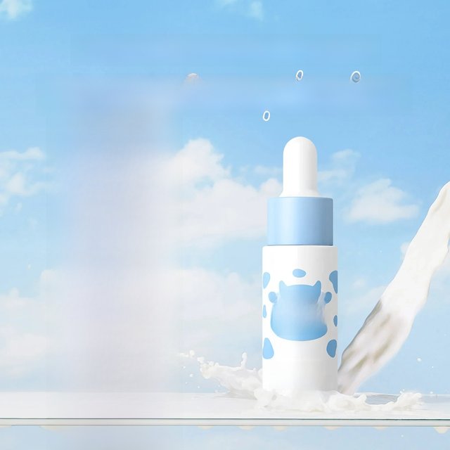 17ml Milk Facial Serum for Face Skincare Moisturizing Hydrating Facial Essence Beauty Face Serum Cream Skin Care Products