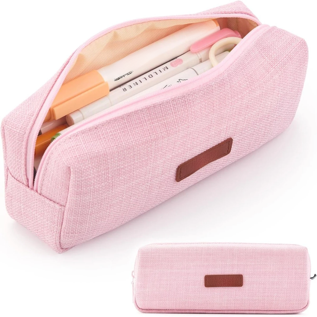 Kawaii Pencil Case for Girls Boys Large Capacity Cute Washable Pen Cosmetic Bag Multicolor Optional School Supplies Stationery
